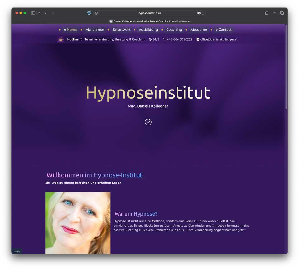 Hypnoseinstitut Daniela Kollegger